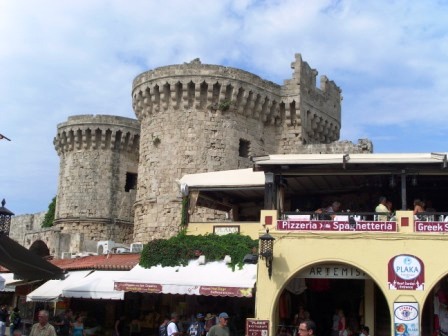 Die Festung von Rhodos