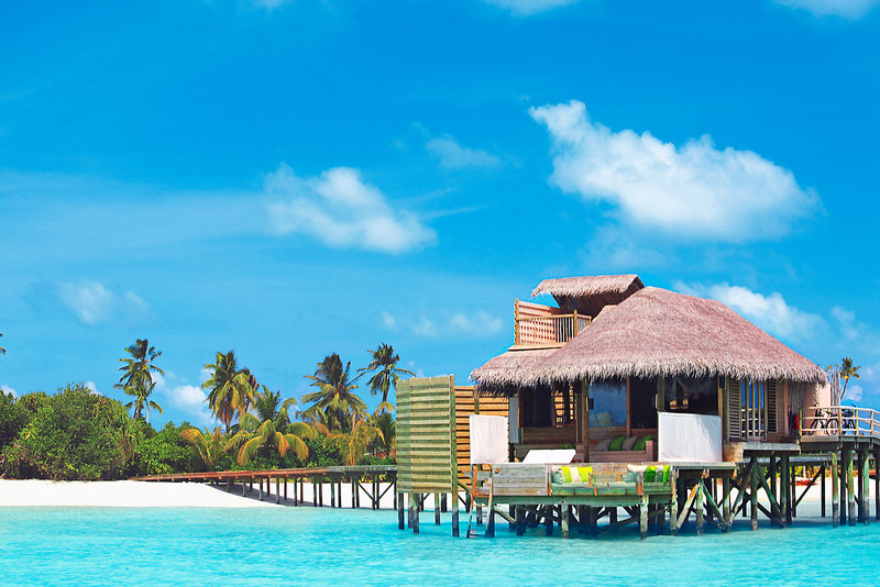  Wasserbungalow Six Senses Laamu